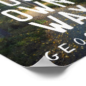 Geniet van uw eigen manier waarop u aangepaste fot poster (Hoek)