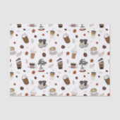 Geniet van uw koffiebedrijf tissuepapier (Voorkant)