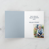 Geniet van uw pensioen tuinieren tuinen kaart (Binnen)