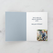 Geniet van uw pensioen tuinieren tuinen kaart (Binnen)