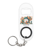 Geniet van uw verblijf quote AI art Mini Flessenopener (Voorkant)