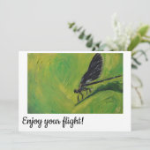 Geniet van uw vlucht, reiskaart - Breedgeoogte Dam (Staand voorkant)