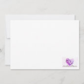 Geniet van uw vlucht, reiskaart - Breedgeoogte Dam (Achterkant)