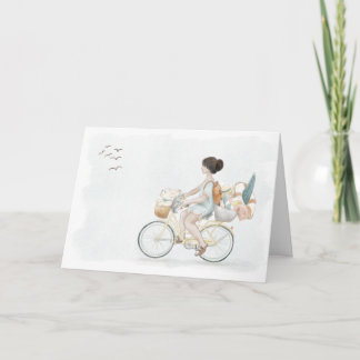 Geniet van uw Wenskaart met omloop op de dag Kaart