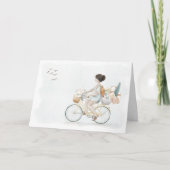 Geniet van uw Wenskaart met omloop op de dag Kaart (Voorkant)