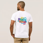 Geniet van vandaag - Inspirerend T-Shirt Design (Achterkant volledig)
