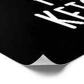 Geniet van vandaag Ketchup Tomaat Grappig Voedsel  Poster (Hoek)