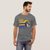 Geniet van Volleybal Design T-shirt (Voorkant volledig)