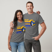 Geniet van Volleybal Design T-shirt (Unisex)