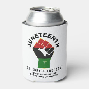 Geniet van vrijheid JUNETEENTH Blikjeskoeler