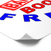 Geniet van vrijheid! Lees een BANNED Book! Poster (Hoek)