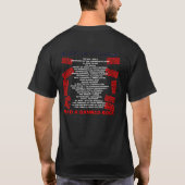 Geniet van vrijheid! Lees een BANNED Book! (stamp) T-shirt (Achterkant)