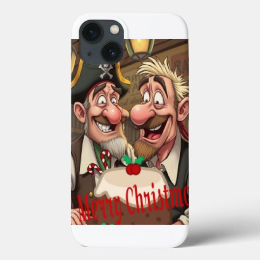 Geniet van vrolijk kerstfeest Case-Mate iPhone case (Achterkant)