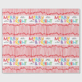 Geniet van vrolijk kleurrijk verlooppapier cadeaupapier (Vlak)