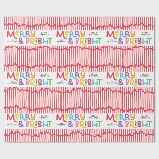 Geniet van vrolijk kleurrijk verlooppapier cadeaupapier (Vlak)