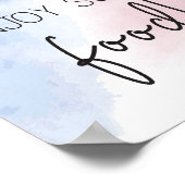 Geniet van wat eten honkbal of hoe geslacht onthul poster (Hoek)