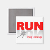 Geniet van werken magneet (Voorkant / Achterkant)