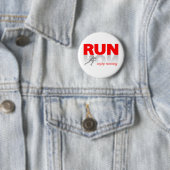 Geniet van werken ronde button 5,7 cm (In situ)