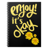 Geniet van zijn notitieboek (Voorkant)