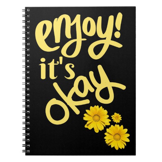 Geniet van zijn notitieboek (Voorkant)