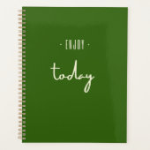 geniet vandaag. Kalenders en planners (Voorkant)