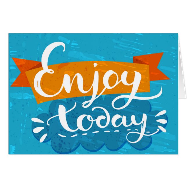 Geniet vandaag nog van (Voorkant Horizontaal)