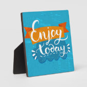 Geniet vandaag nog van fotoplaat (Voorkant)