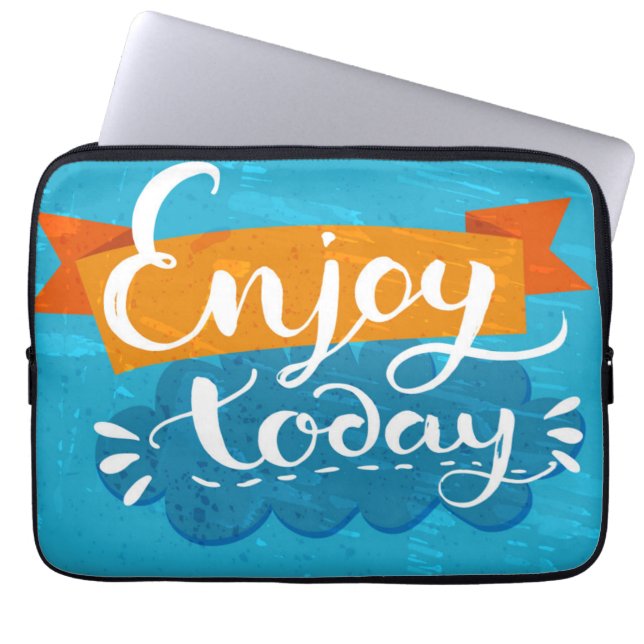 Geniet vandaag nog van laptop sleeve (Voorkant)