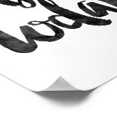 Geniet vandaag nog van poster (Hoek)