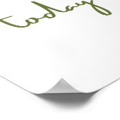 geniet vandaag. Poster en Prints (Hoek)