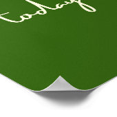 geniet vandaag. Poster en Prints (Hoek)