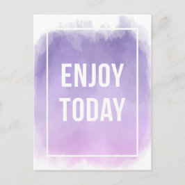 Geniet vandaag van Motivatie prijsopgave Briefkaart