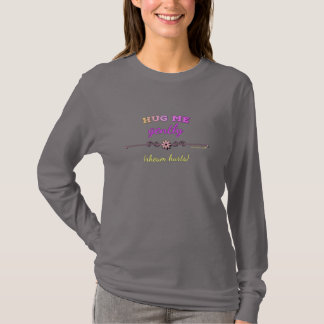 Geniet zachtjes van helder roze met lange bescherm t-shirt