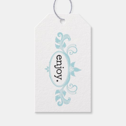 Genieten Cadeau Label Cadeaulabel (Voorkant)