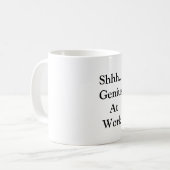 Genieten op het werk Mok (Voorkant links)