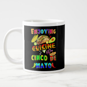 Genieten van de keuken op Cinco de Mayo Grote Koffiekop