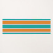 Genieten van de reis neven kamp retro camper yogamat (Achterkant (horizontaal))