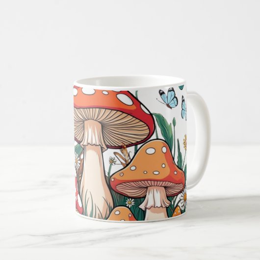 Genieten van de schoonheid van het leven mok (Voorkant rechts)