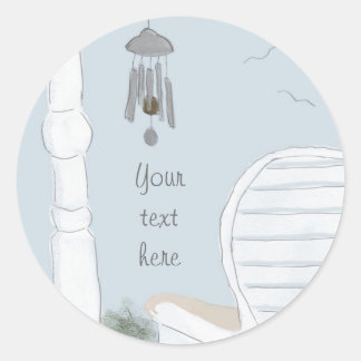 Genieten van de Wind Chimes Stickers
