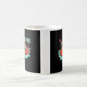 Genieten van een Cold One Skelet op een Koffiemok (Center)