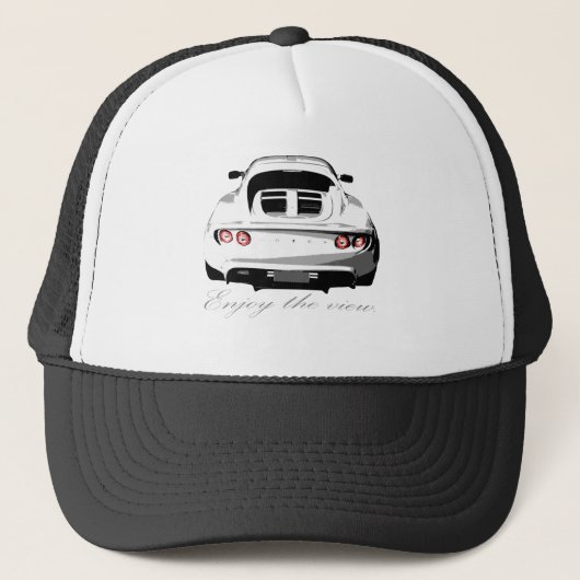 genieten van het uitzicht trucker pet (Voorkant)