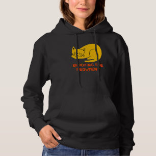 Genietend van de Meowment Kat Hobby Kitten Tijdv Hoodie