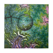 Genietend van de Reis Keramische Tegels Tegeltje (Voorkant)