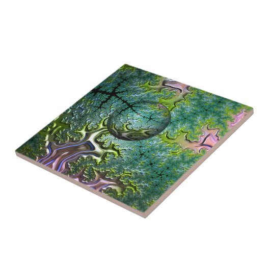 Genietend van de Reis Keramische Tegels Tegeltje (Zijkant)