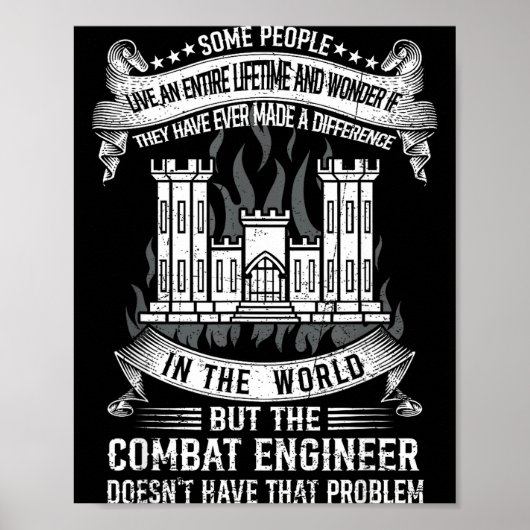 Genietroepen hebben dat probleem niet trots poster (Voorkant)