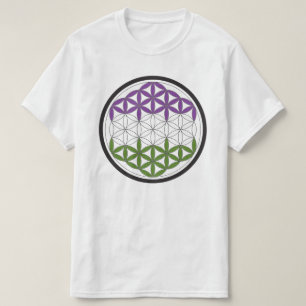 genieure geometrie gendergelijkheid t-shirt