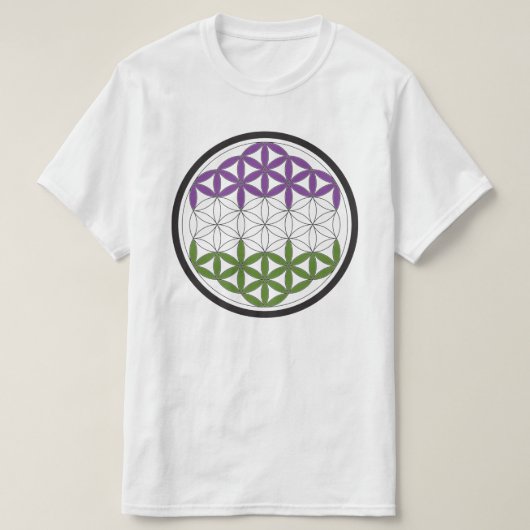 genieure geometrie gendergelijkheid t-shirt (Design voorkant)