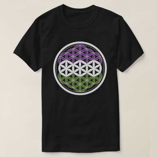 genieure geometrie gendergelijkheid t-shirt (Design voorkant)