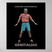 Genital Dance Poster (Voorkant)