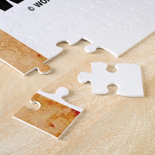 Genius Binnen (Leonardo da Vinci Self-Portrait) Legpuzzel (Zijkant)